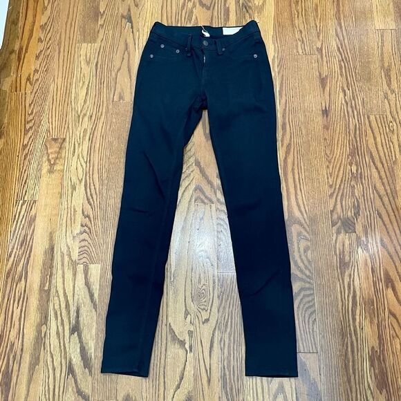 Rag & Bone Black Legging Jeans. Size 25. - Picture 1 of 9
